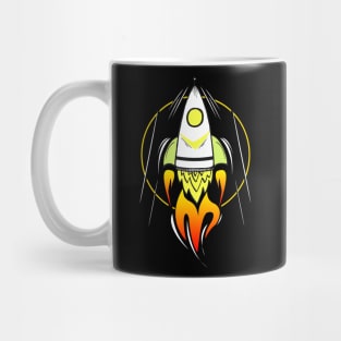 Space Rocket Mug